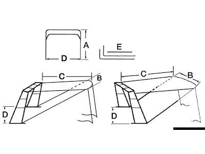 Tendalino telescopico per Roll-Bar in tubo inox o vetroresina