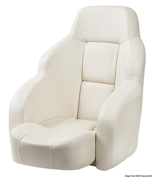 Sedile anatomico imbottito con flip up 3090