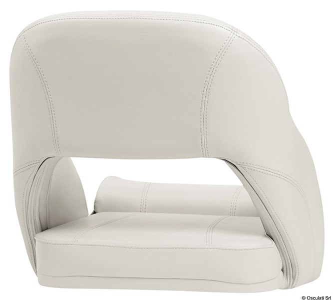 Sedile anatomico imbottito con Flip UP H52R