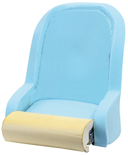Sedile compatto imbottito con flip up H51