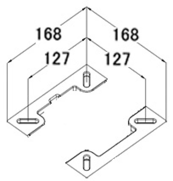 Sedile compatto imbottito con flip up H51