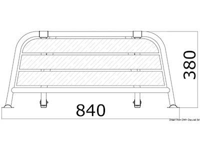 Plancetta di poppa per barche a vela / motorsailer