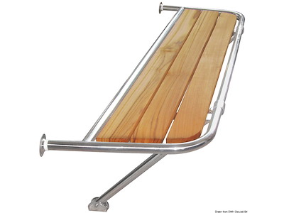 Plancetta di poppa per barche a vela / motorsailer