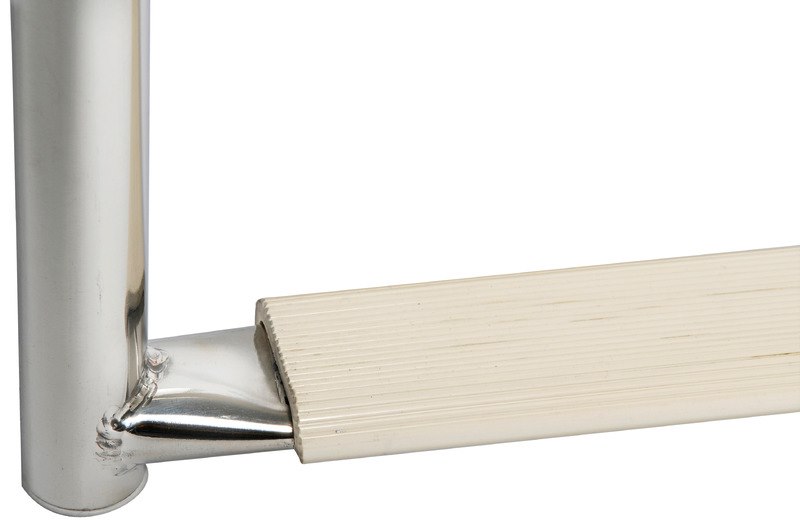 Scaletta pieghevole fissaggio su murata