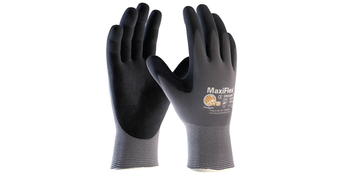12 paia di guanti da lavoro in nylon ATG MaxiFlex Ulti... - ATG 42874