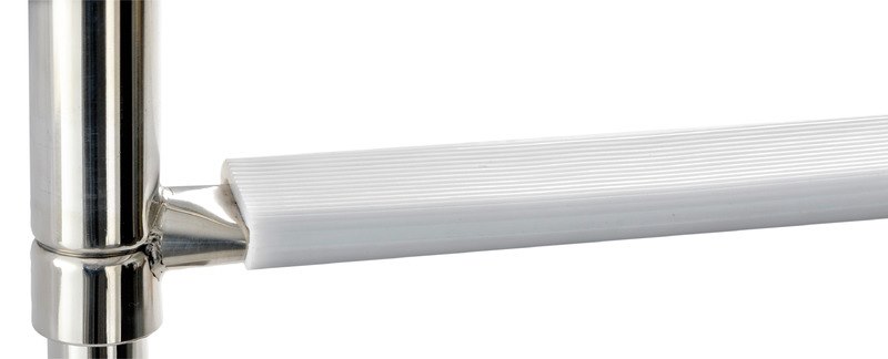 Scaletta telescopica da plancetta con maniglia di presa integrata