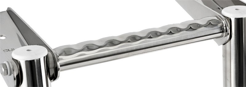 Scaletta telescopica da plancetta con maniglia di presa integrata