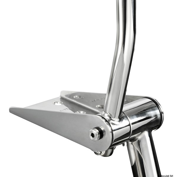 Scaletta telescopica 4 gradini con maniglie 