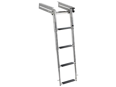 Scaletta sotto plancetta con gradino a sbalzo 