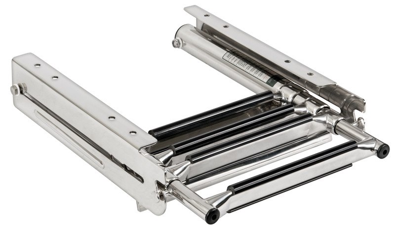 Scaletta sotto plancetta con gradino a sbalzo 