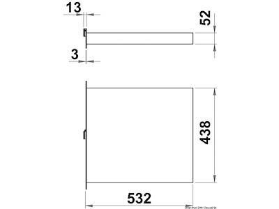Scaletta Top Line 4 gradini in  teak 