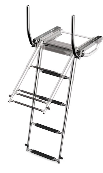 Scaletta sottoplancetta Easy up con maniglie