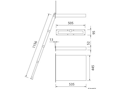 Scaletta a scomparsa Portofino 