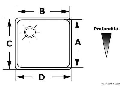 Lavello rettangolare