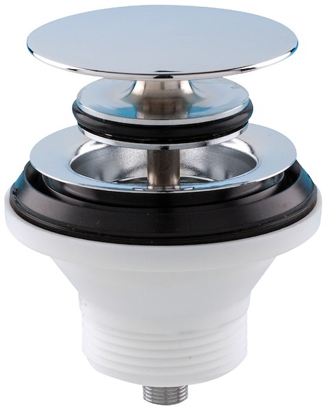Piletta con tappo a fungo cromato 