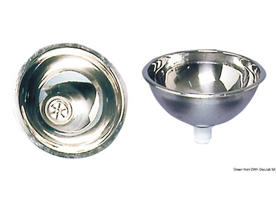 Lavello semisferico per bagno