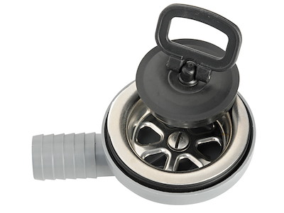 Piletta con scarico laterale a 90°