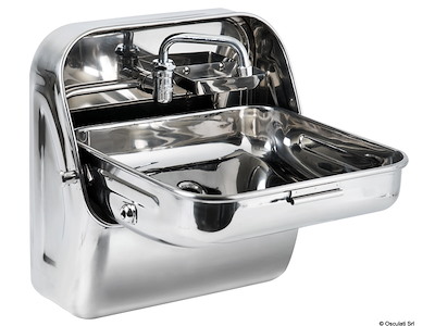 Lavello inox a ribalta 