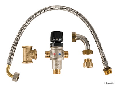 Miscelatore per scaldabagni 