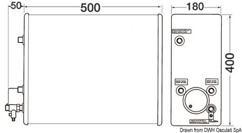 Scaldabagno ISOTEMP INDEL WEBASTO MARINE