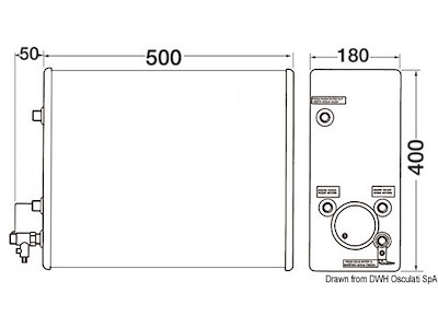 Scaldabagno ISOTEMP INDEL WEBASTO MARINE