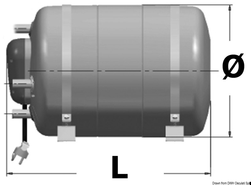 Scaldabagno ISOTEMP INDEL WEBASTO MARINE - Serie SPA