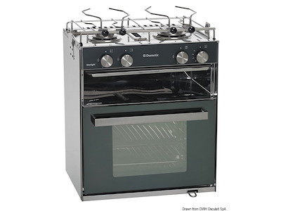 Cucina a gas DOMETIC Slim compatta