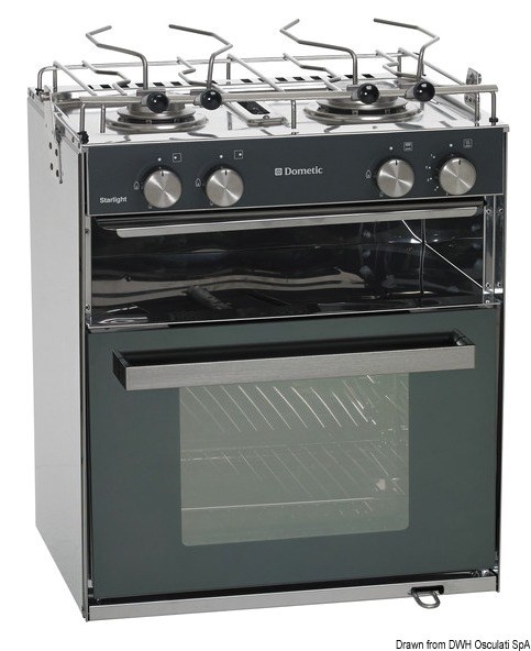 Cucina a gas DOMETIC Slim compatta