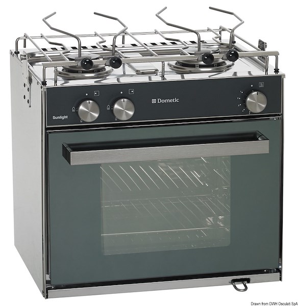 Cucina a gas DOMETIC Slim compatta