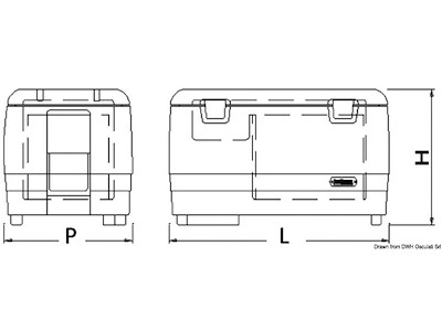 Frigorifero portatile a pozzetto Travel box