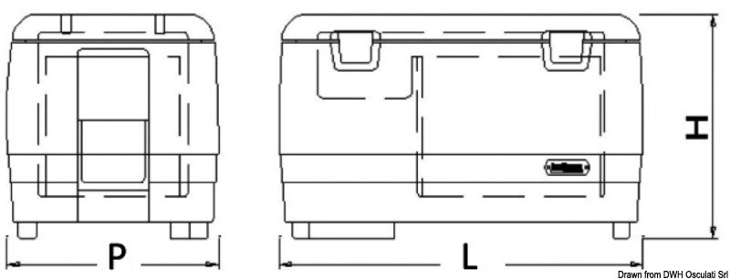 Frigorifero portatile a pozzetto Travel box
