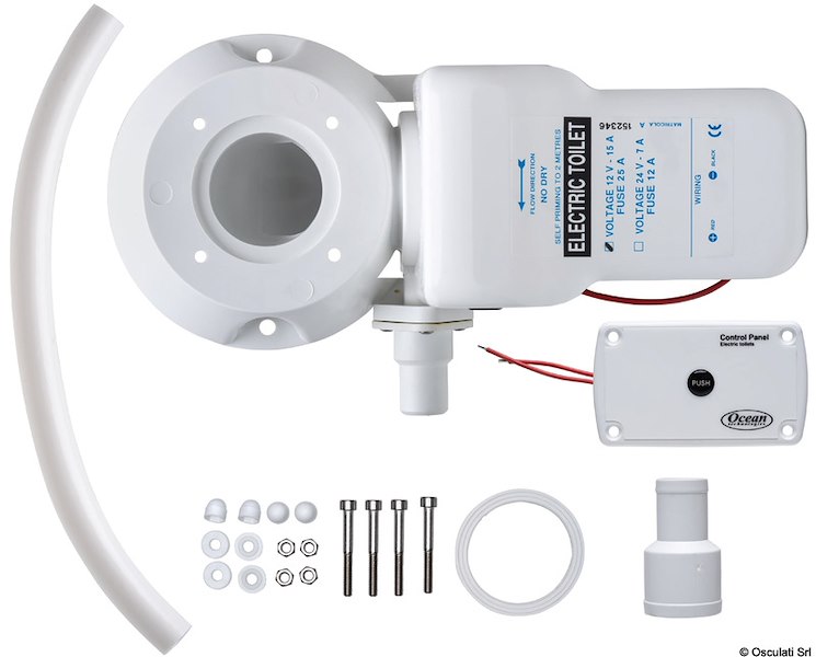 Kit di trasformazione per WC da manuale a elettrico