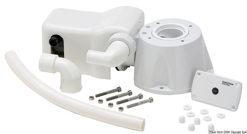 Kit di trasformazione per WC da manuale a elettrico