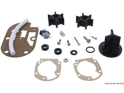 Kit elettrificazione per WC manuale JABSCO 50.224.00