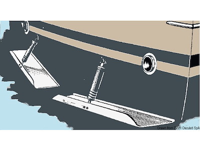 Coppia flap serie Standard con profondità di 230 mm