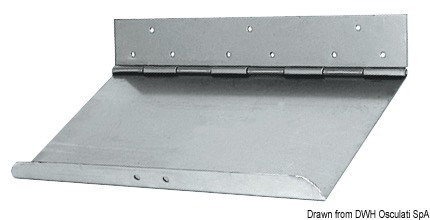 Coppia flap serie Standard con profondità di 230 mm