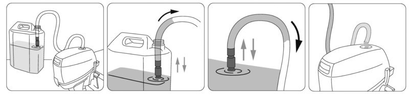 Pompa manuale travaso liquidi