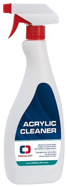 Detergente per vetri acrilici 