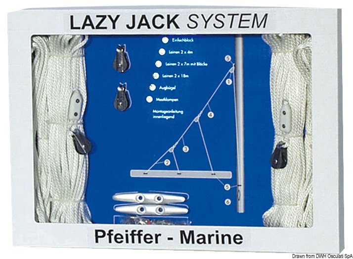 Kit Lazy Jack Pfeiffer fino a 30' 