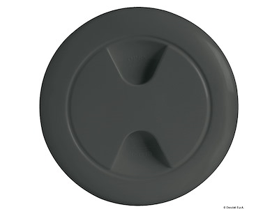 Tappo ispezione in polipropilene con viti di fissaggio invisibili