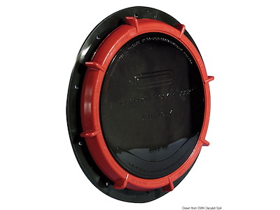 Botola WHALE a tenuta stagna con coperchio a vite