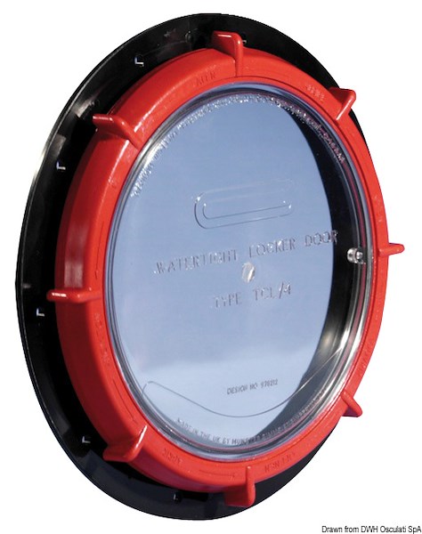 Botola WHALE a tenuta stagna con coperchio a vite