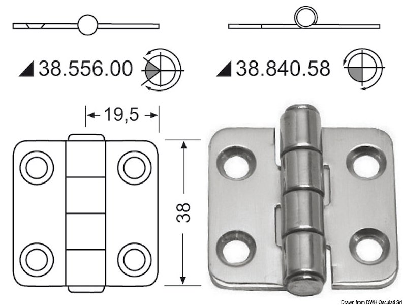 Cerniera 2 mm