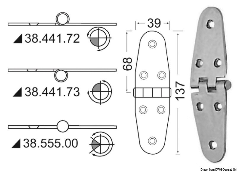 Cerniera 2 mm
