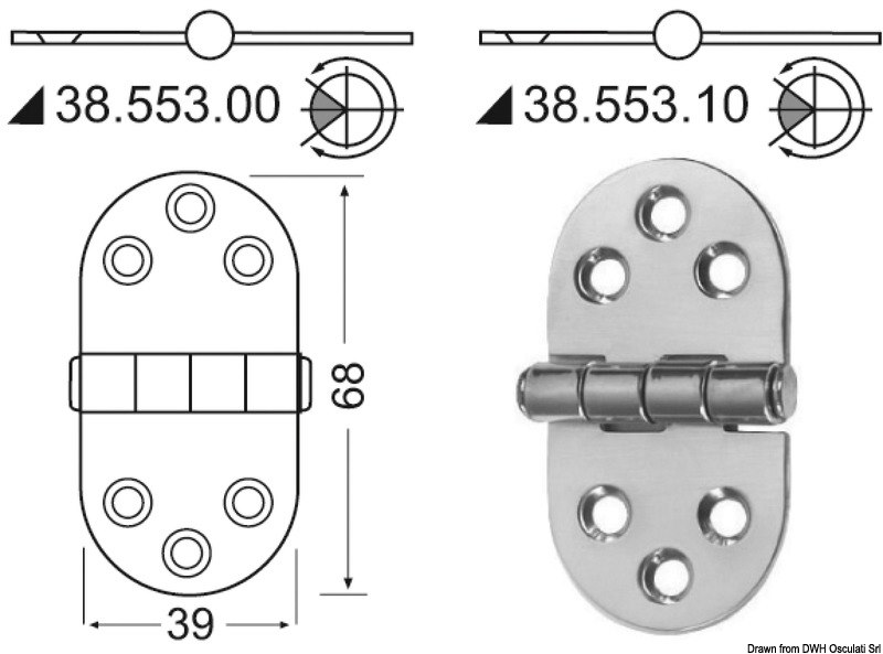 Cerniera 2 mm