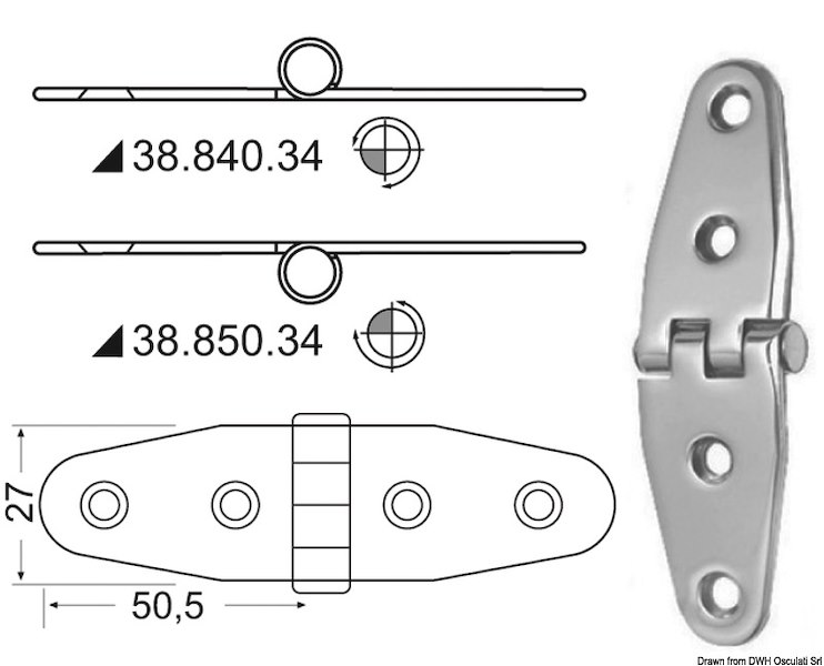 Cerniera 2 mm