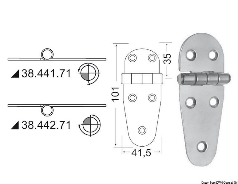 Cerniera 2 mm