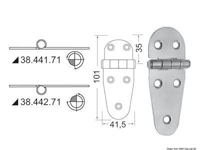 Cerniera 2 mm