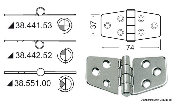 Cerniera 2 mm