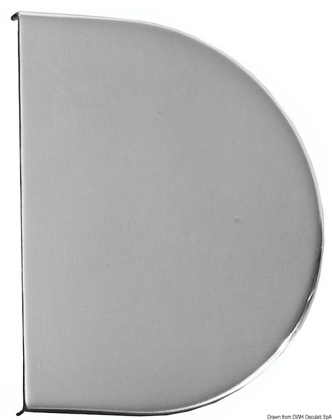 Mascheratura in acciaio inox AISI 316 lucidata a specchio